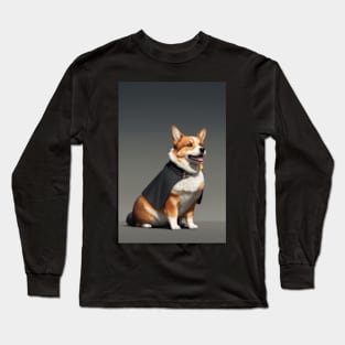 Caped Corgi Long Sleeve T-Shirt